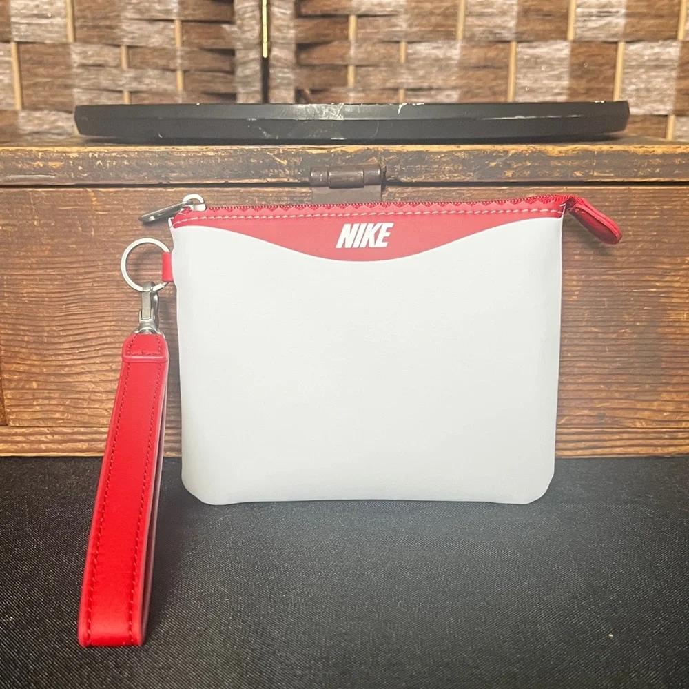 Nike Cortez Wristlet in Red and White